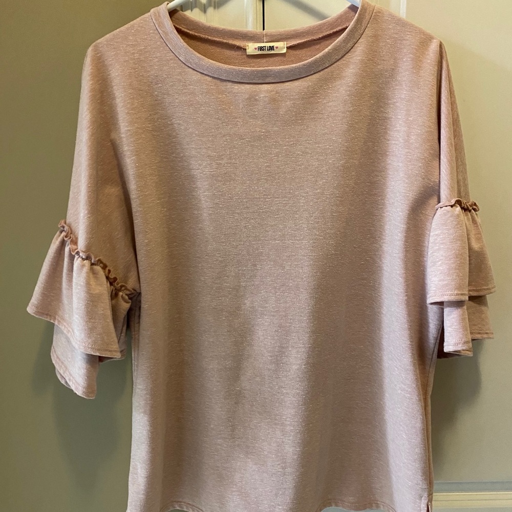 “First Love” Pink Shirt